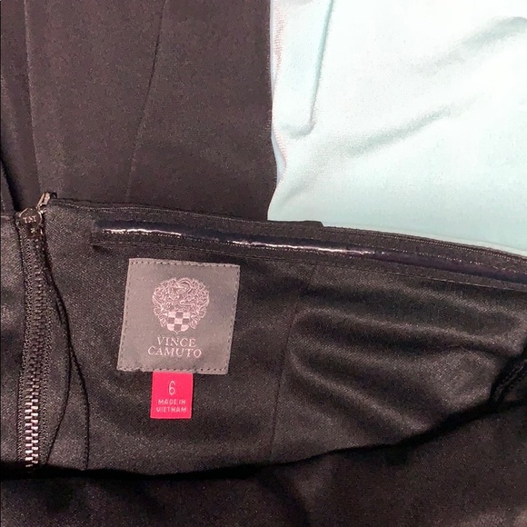 Vince Camuto mint green & black dress - Picture 4 of 4